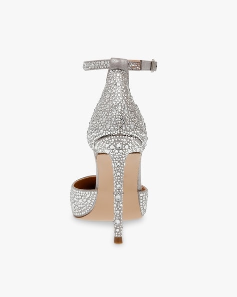 LASHER Silver Heels - Steve Madden Australia