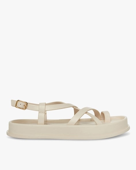 Steve madden 2025 white strappy sandals