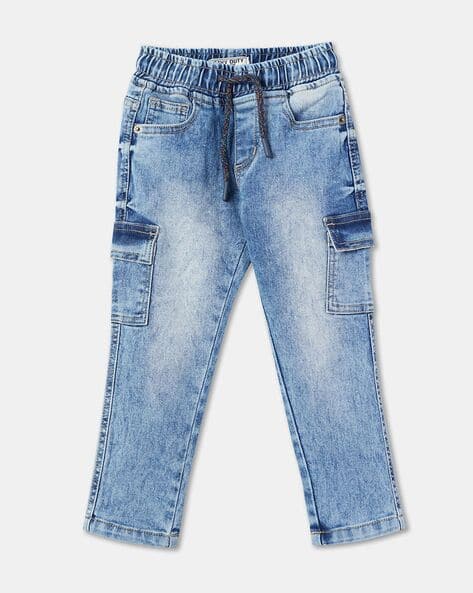 Baggy Jeans Myntra H&m Boys Jeans RUFF KIDS Boys Washed Cargo Jeans