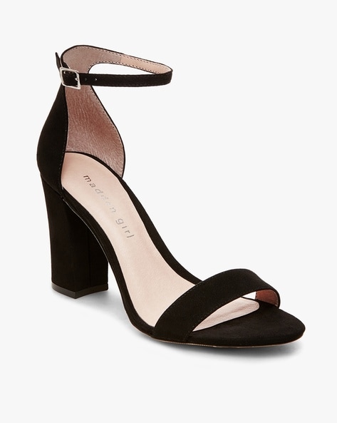 Steve madden ankle strap block outlet heel