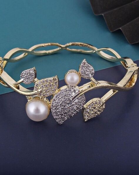Rose Gold American Diamond Bracelet - BigDelights.com-chantamquoc.vn