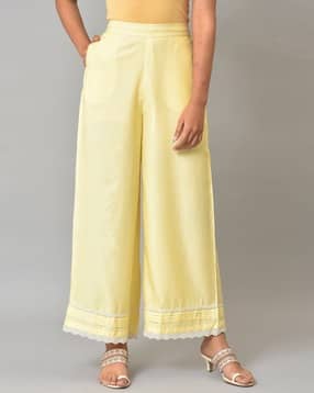 w Palazzos with Embroidered Hem-picture-15