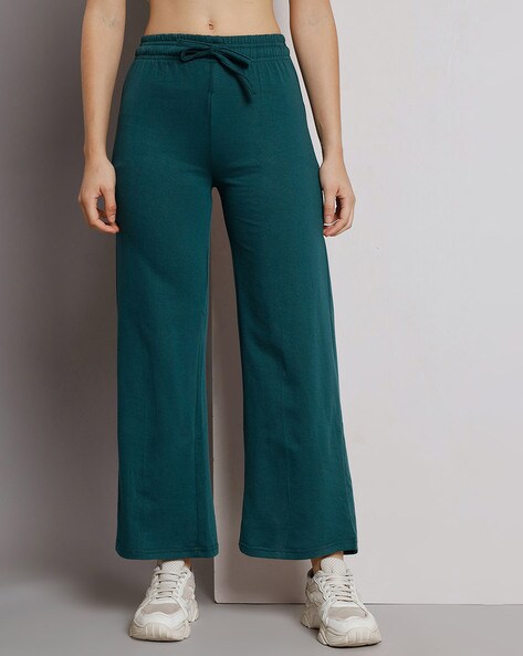 Buy Blue Track Pants for Women by Styli Online
