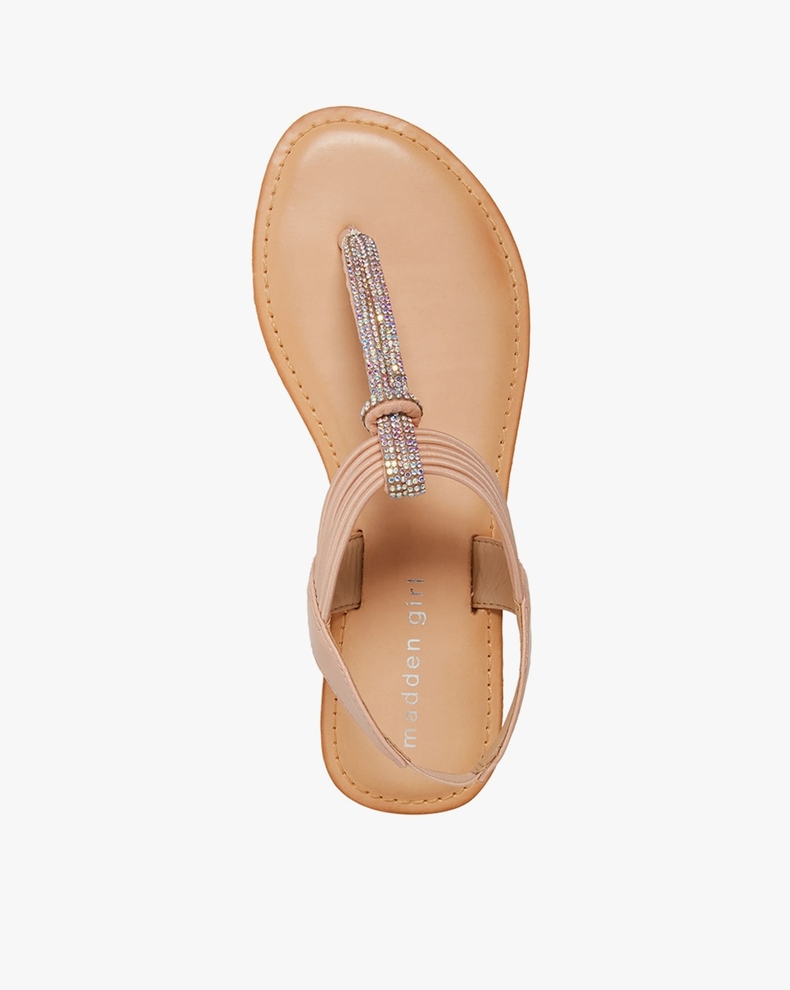 Shop Steve Madden Women's Embellished Slip-On Sandals Online | Splash Saudi