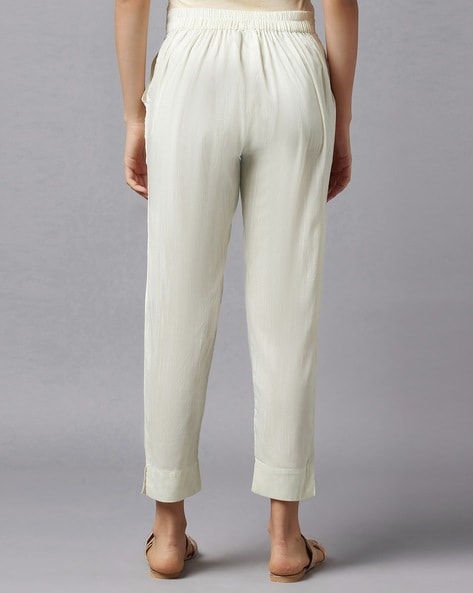 Buy White Pants for Women by AURELIA Online