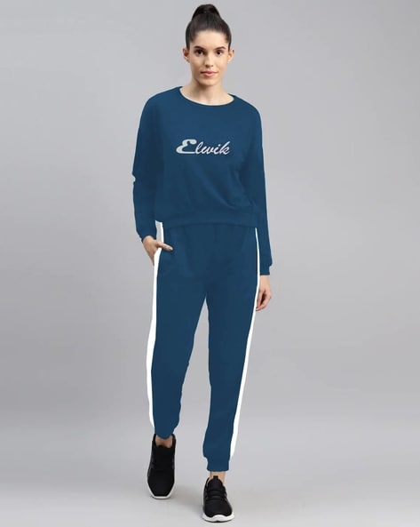 Womens teal sales tracksuit