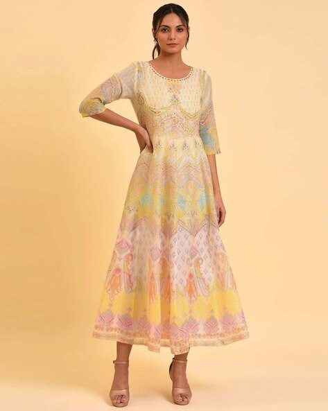 W anarkali outlet dress