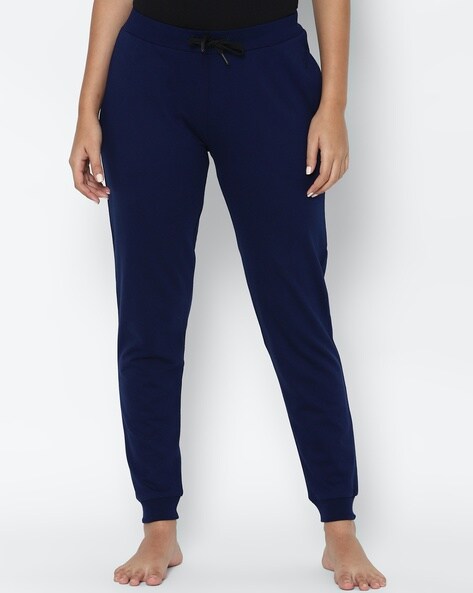 Buy Navy Blue Track Pants for Women by TRENDYOL Online