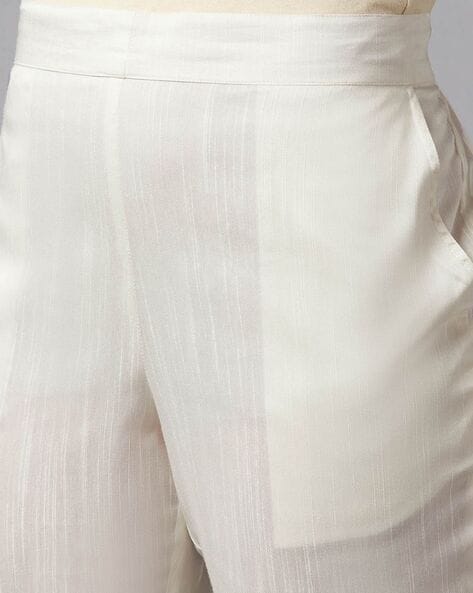 Buy White Pants for Women by AURELIA Online