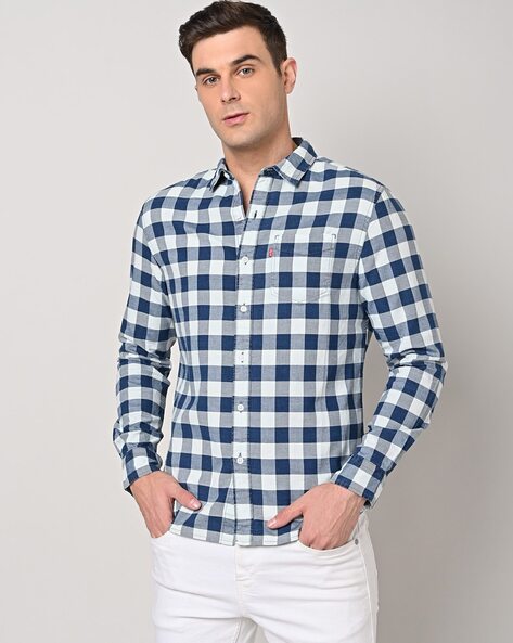 Levis checkered clearance shirt