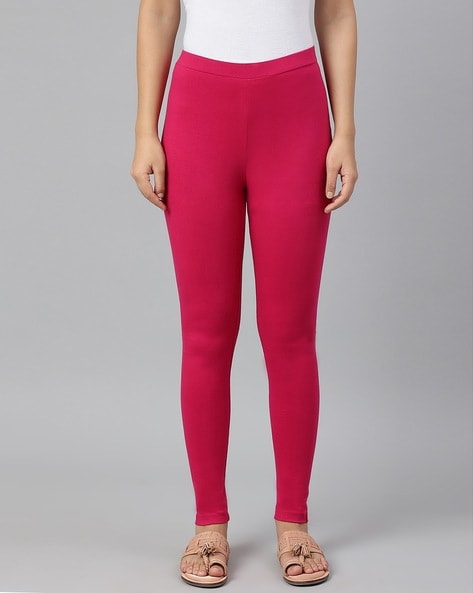 W Ankle-Length Leggings with Elasticated Waist