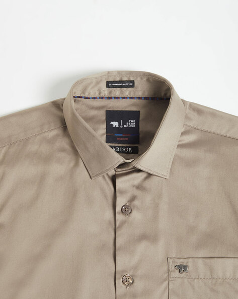 Buy Brown Shirts for Men by THE BEAR HOUSE Online