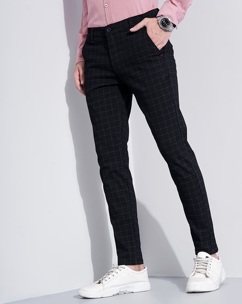 Buy Black Trousers & Pants for Men by The Indian Garage Co Online