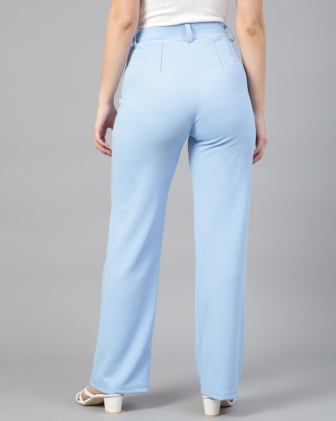 Women Pants Style MALOU S sky blue SKINNY BOOTCUT
