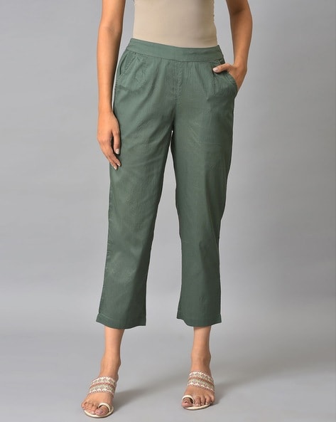 W COSMO Regular Fit Women Pink Trousers - Buy W COSMO Regular Fit Women  Pink Trousers Online at Best Prices in India | Flipkart.com