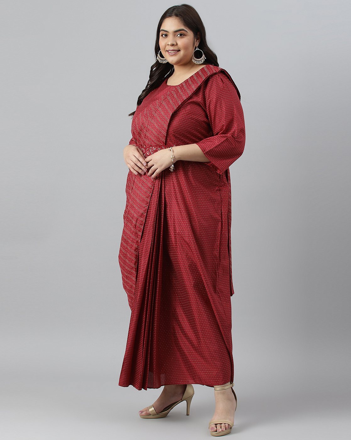 Buy Maroon Dresses & Gowns for Women by W Online