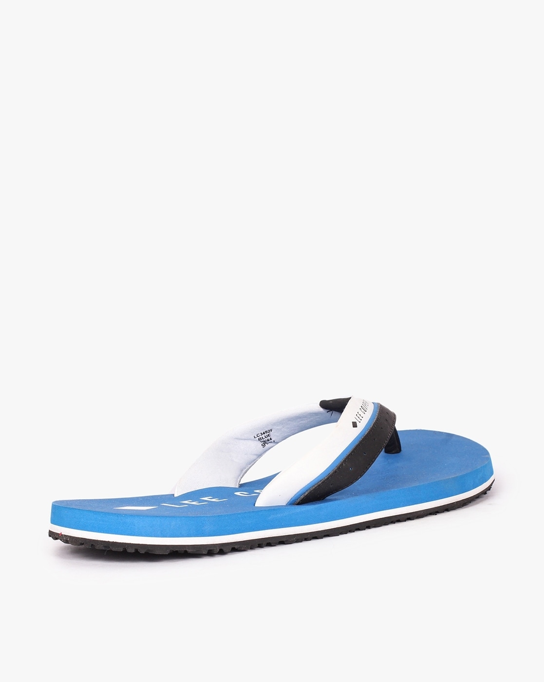 Size 7 Blue Cathy Snap Flip Flops - Wilford & Lee Home Accents