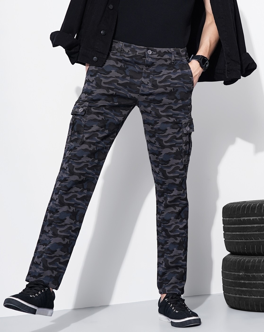 Discover 79+ black camo cargo pants mens latest - in.eteachers