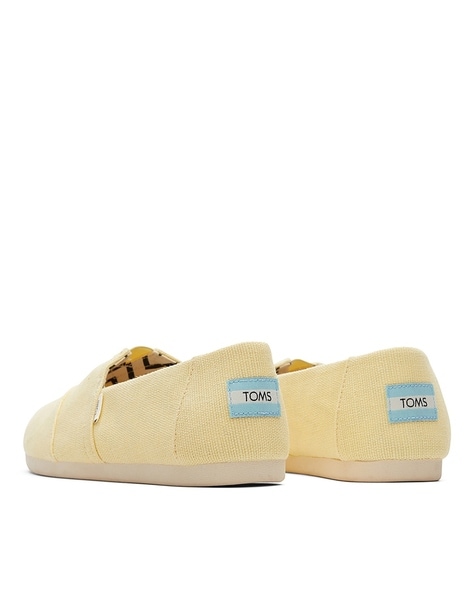 Womens on sale yellow toms