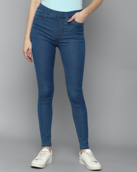 Allen Solly Mid-Rise Slim Jeans