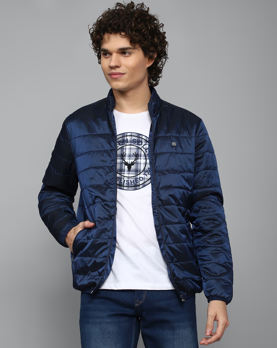 Allen Solly Full Sleeve Solid Men Jacket - Buy Allen Solly Full Sleeve  Solid Men Jacket Online at Best Prices in India | Flipkart.com