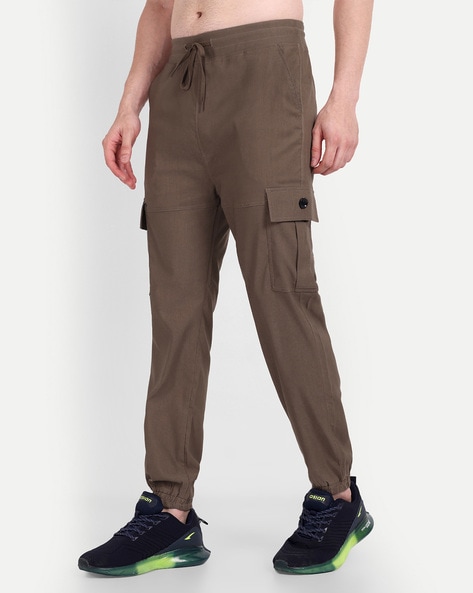 Buy Wildcraft Men Khaki Regular Fit Solid Cargos - Trousers for Men 8896321  | Myntra