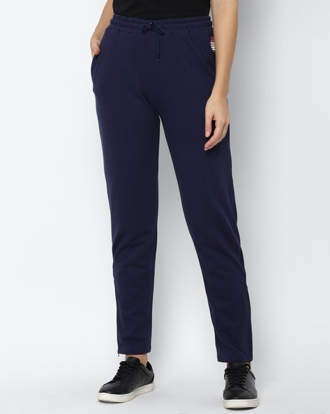 Buy ALLEN SOLLY Green Solid Cotton Regular Fit Boys Track Pants | Shoppers  Stop