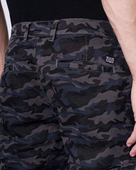 Mens Camouflage Tooling Tactical Pants Casual Slim Outdoor Fashion Trousers   eBay