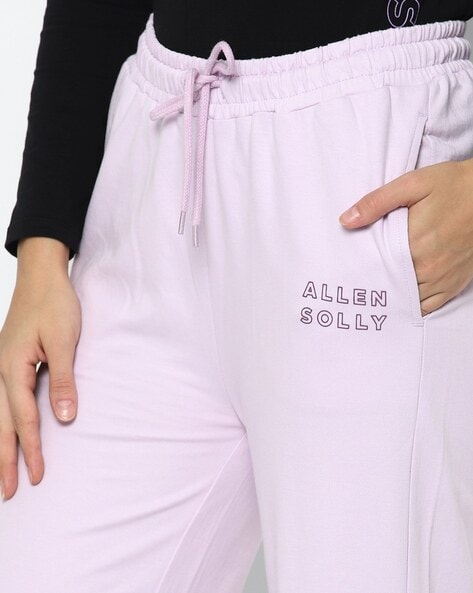 Wide-Leg Track Pants with Insert Pockets