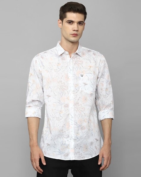 Buy White Shirts for Men by ALLEN SOLLY Online