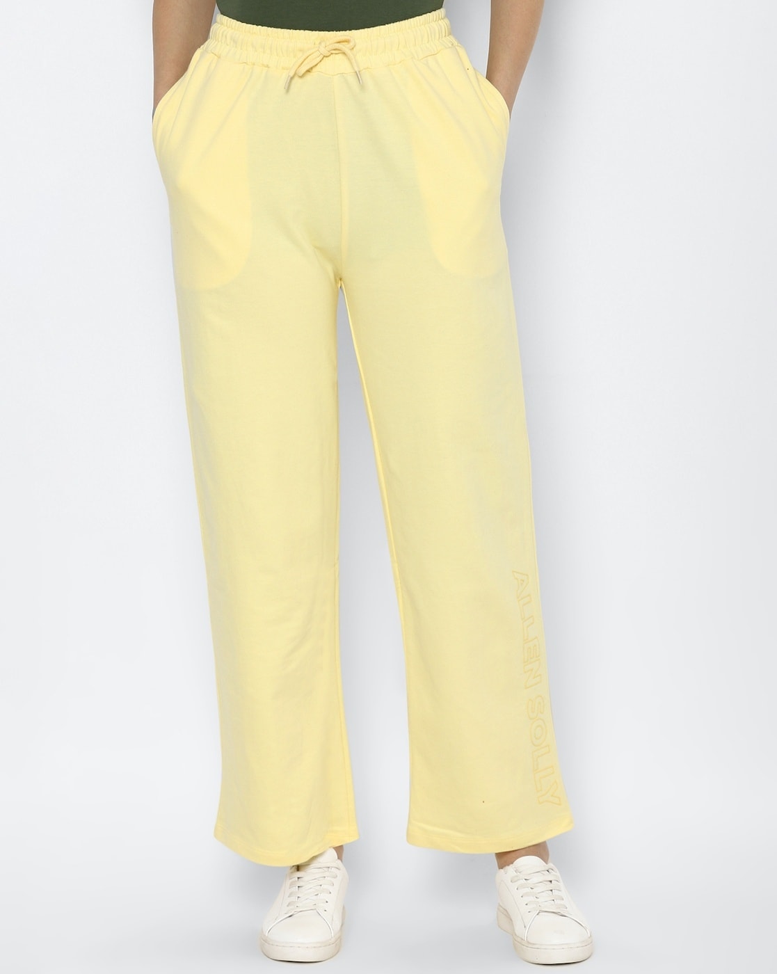 Buy Women Pink Regular Fit Solid Casual Trousers Online - 768056 | Allen  Solly