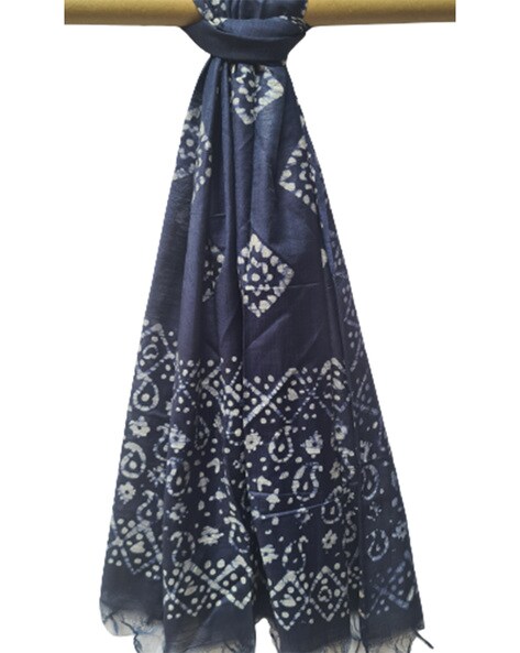 Batik Dyed Handcrafted Dupatta Price in India