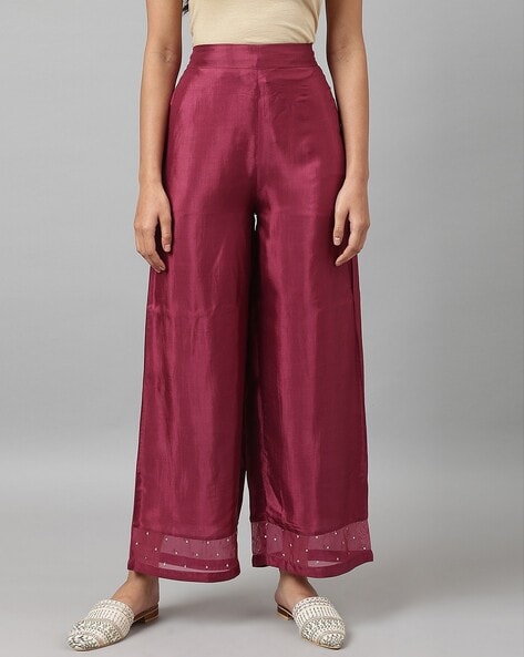 Buy Red Slim Pants Online - W for Woman