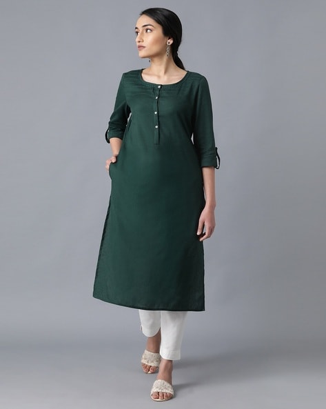 W for 2024 women's straight kurta