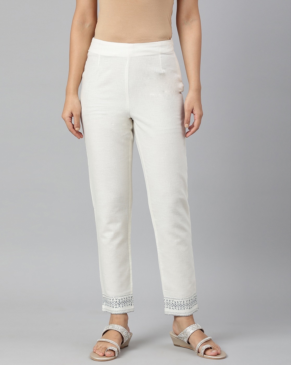 Buy Green Pants for Women by Indya Online | Ajio.com