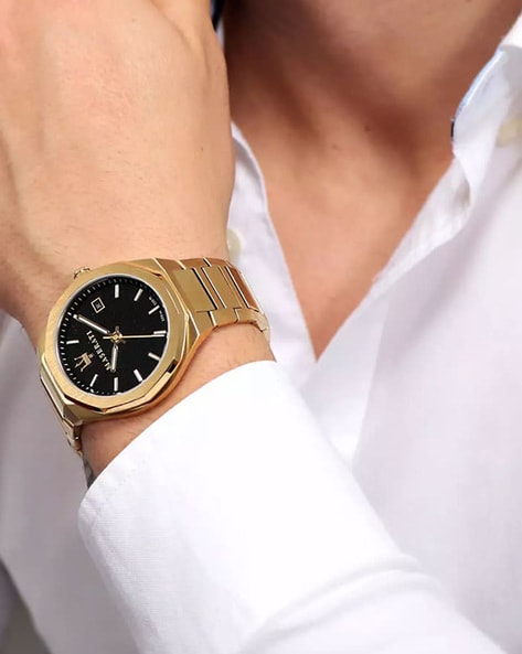 1pc Mens Tomi Retro Round Watch Light Casual Fashion Business Calendar  Wrist Watch | Discounts Everyone | Temu
