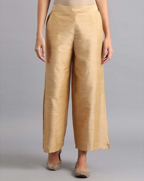 Pants with Semi-Elasticated Waist Price in India