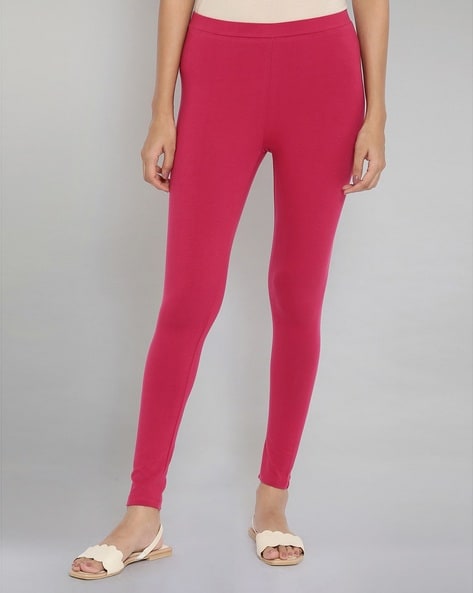 W Ankle-Length Cotton Leggings