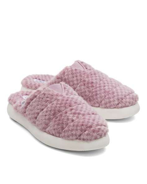 Toms pink slippers new arrivals