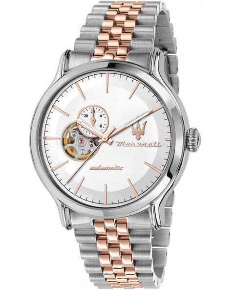 Montre yonger et discount bresson stainless steel back