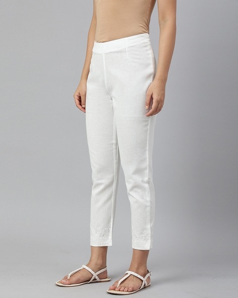 Buy White Pants for Women by W Online