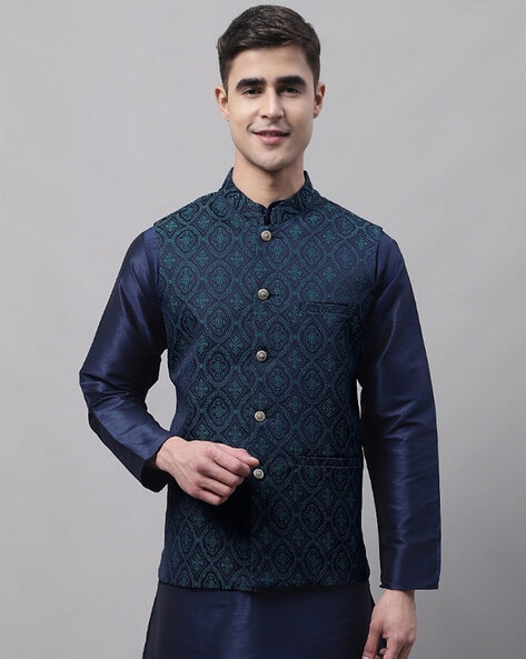 Full sleeve nehru outlet jacket