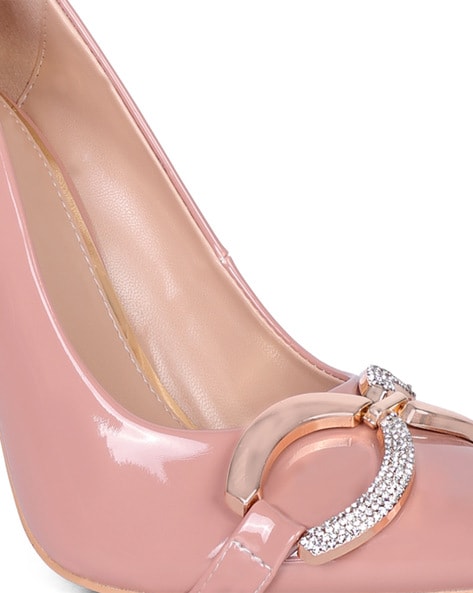 Blue Blush Scalloped Heel Peep Toe Bridal Nude Sandals For Wedding With PU  Leather 3 Kitten Heels Slip On Stilettos For Weddings P2849 From Hover8,  $87.84 | DHgate.Com