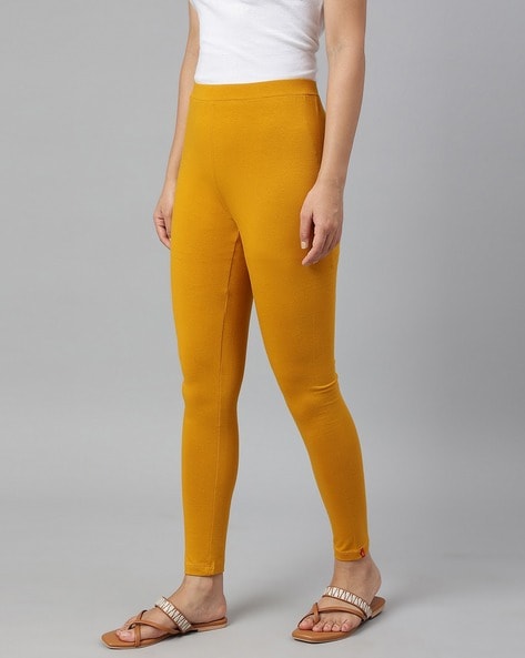 Dark yellow clearance leggings