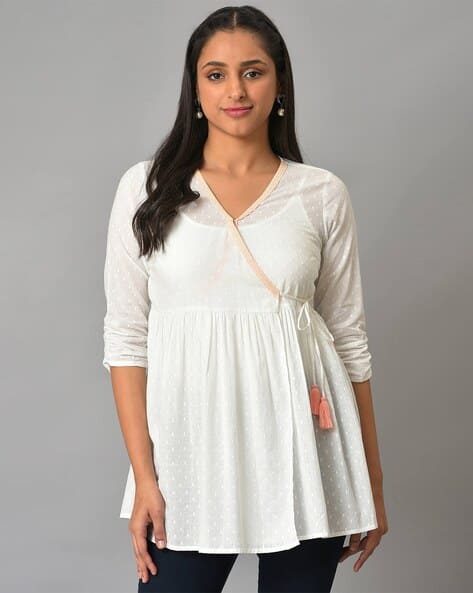 buy white kurtis online