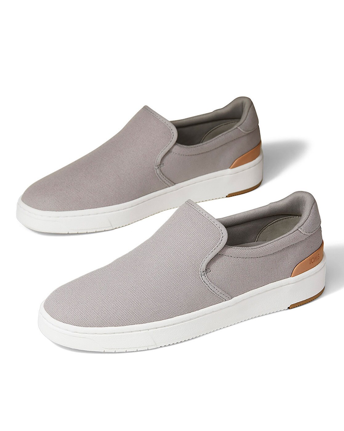 Light grey slip deals on sneakers