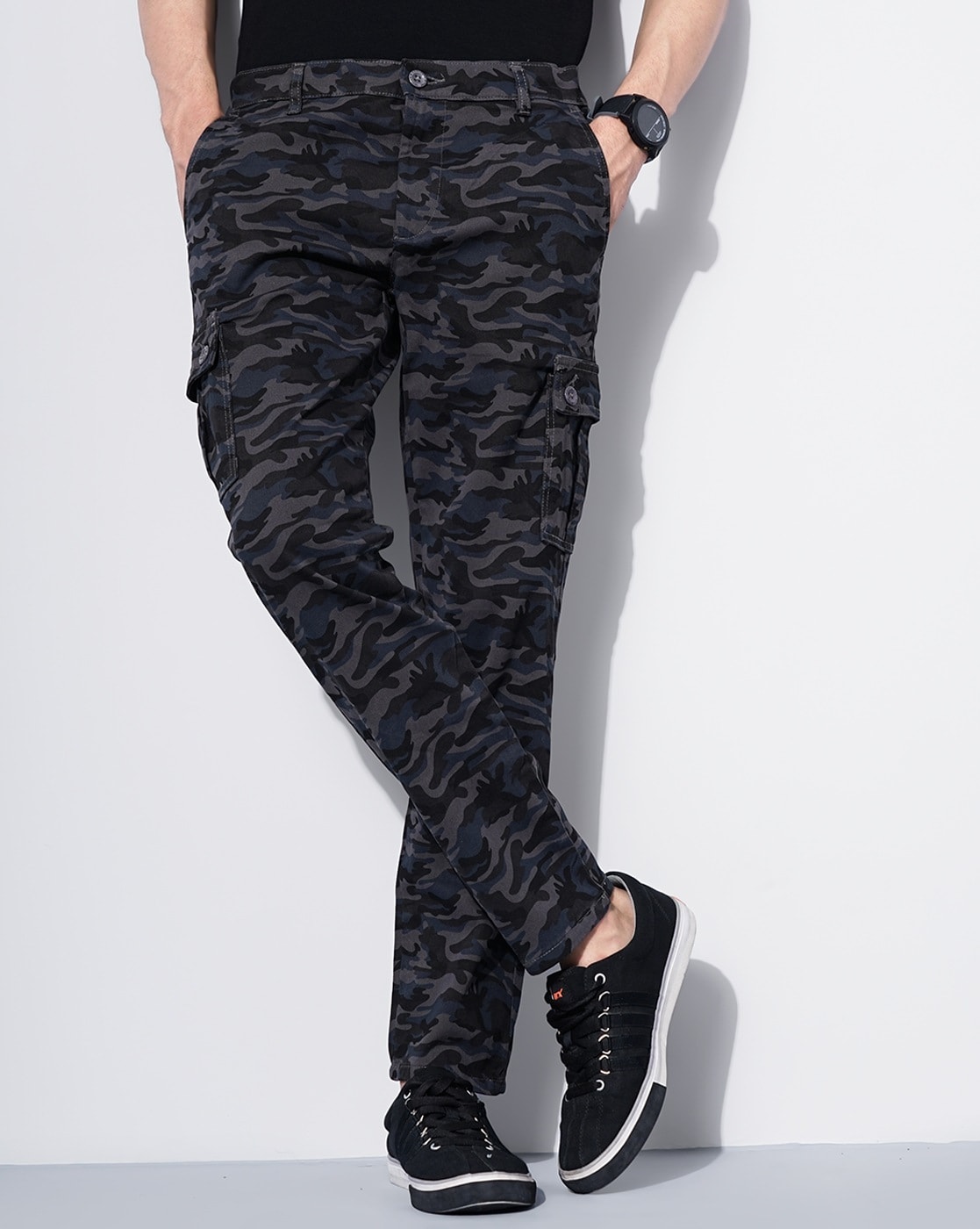 New Ladies Women's Army Print Cargo Trousers Camouflage Combat Military  Pants UK | eBay
