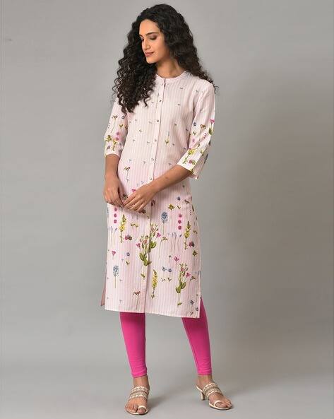 Printed Straight Kurta