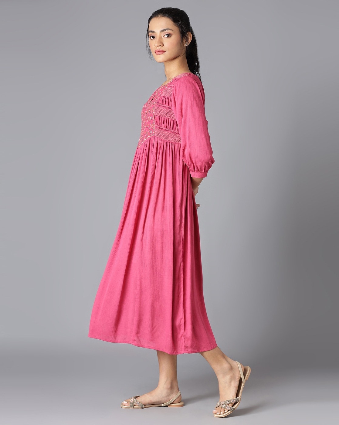 Buy Pink Dresses & Gowns for Women by W Online