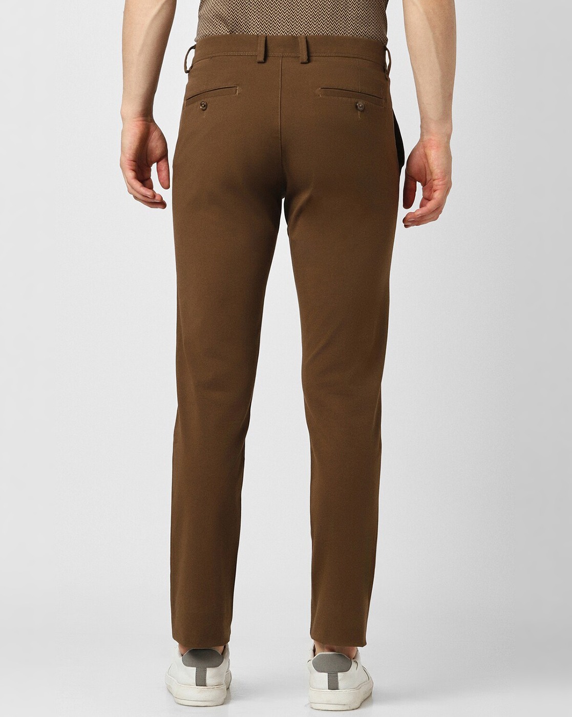 Buy Coffee Trousers & Pants for Men by BLACK DERBY Online | Ajio.com